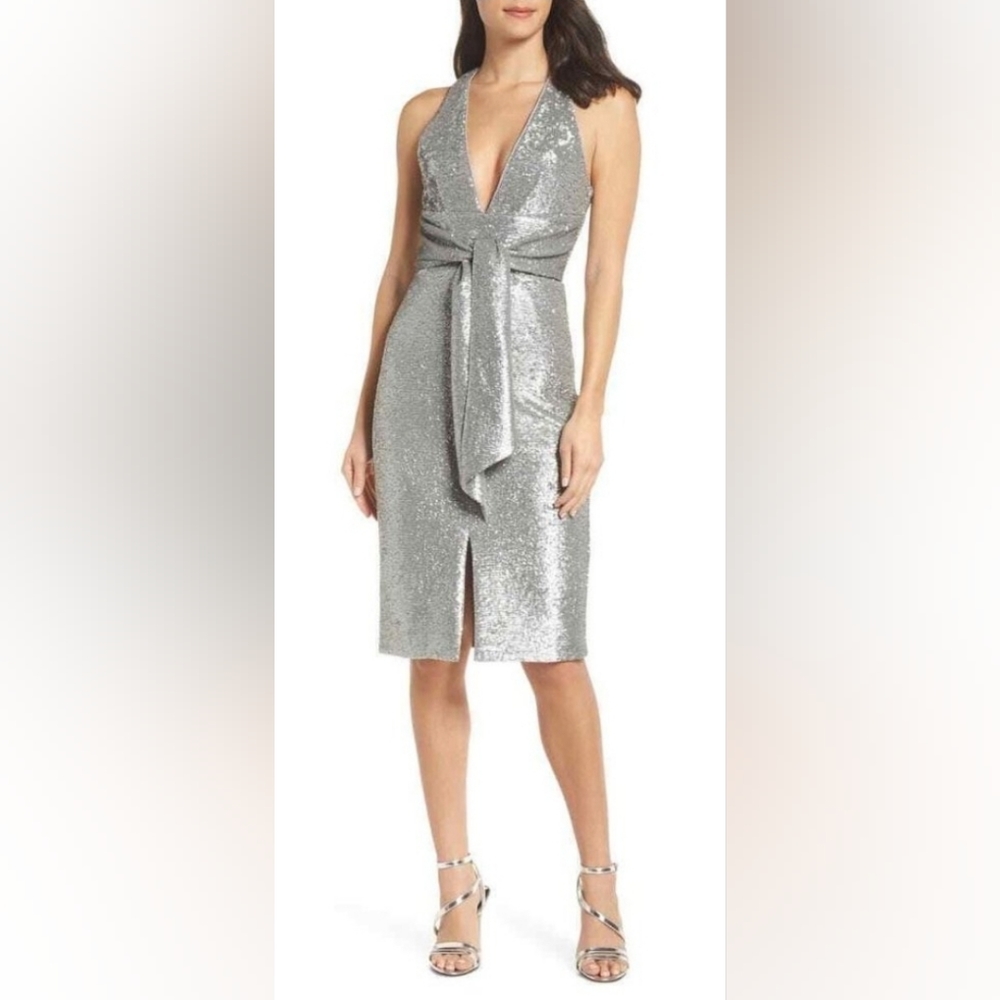 NWT Anthropologie Harlyn sequin cocktail dress